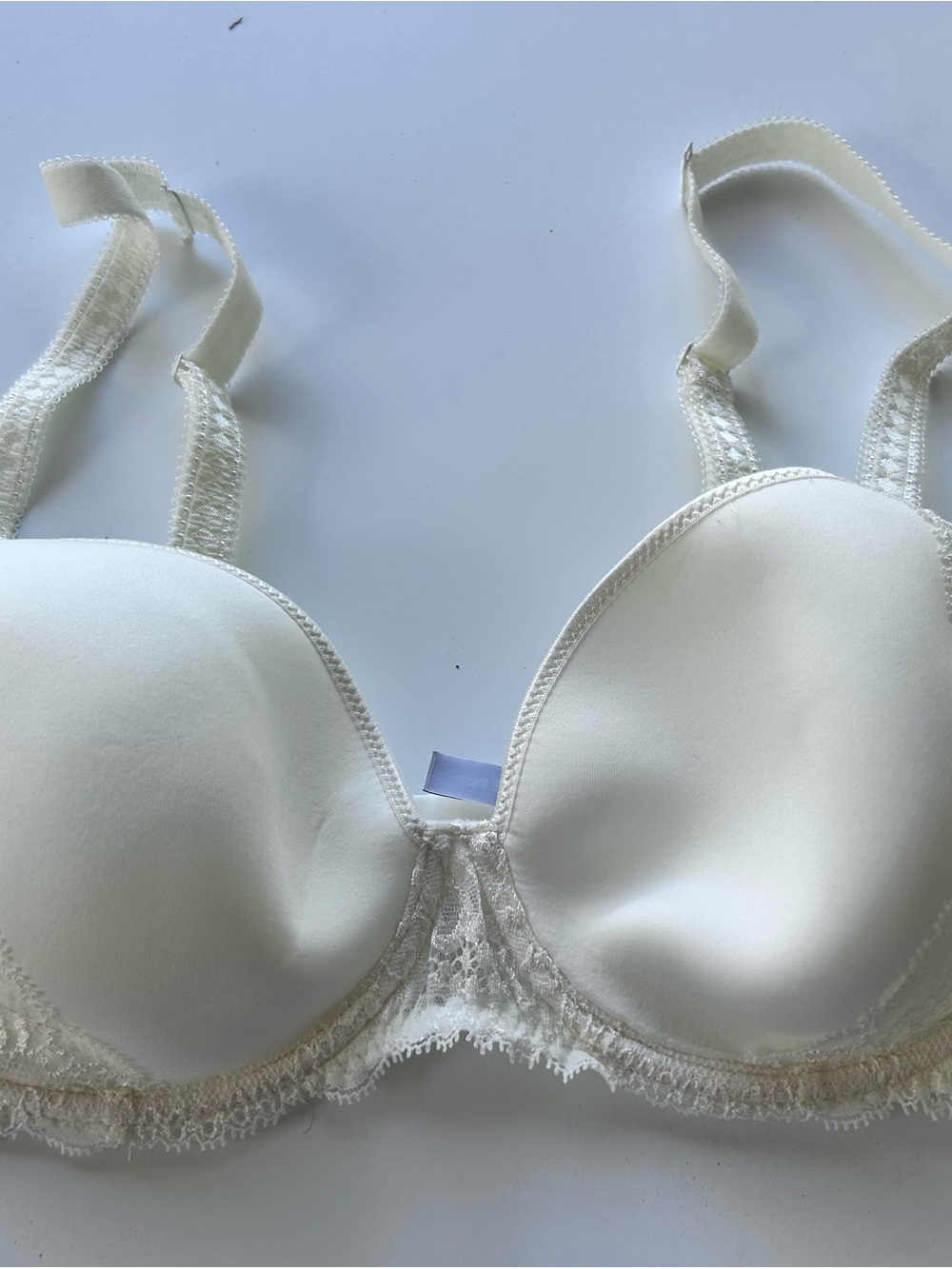 Simone Perele Promesse 3D Spacer Plunge Bra - Ivory 32 E